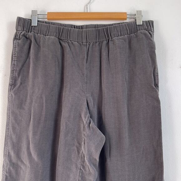 J. Jill 100% Tencel Lyocell elastic waist pull on comfort lagenlook pants sz M - Picture 2 of 7